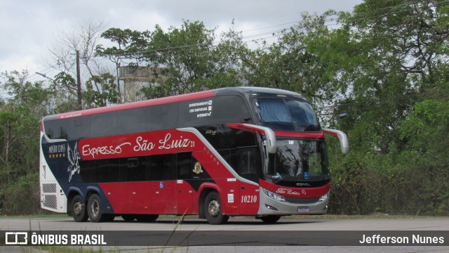 Expresso São Luiz 10210 na cidade de Recife, Pernambuco, Brasil, por Jefferson Nunes. Número da foto: #12671702.