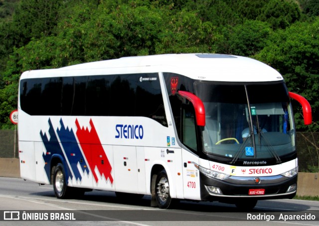 Viação Stenico 4700 na cidade de Aparecida, São Paulo, Brasil, por Rodrigo  Aparecido. Número da foto: #12673714.