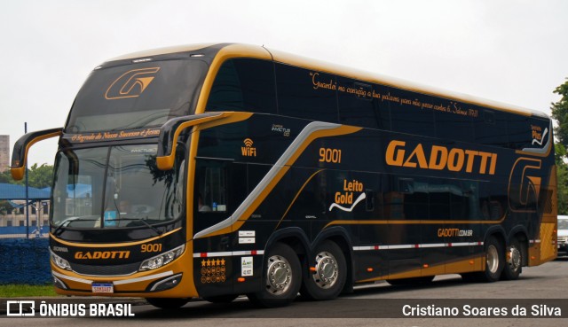 Auto Viação Gadotti 9001 na cidade de São Paulo, São Paulo, Brasil, por Cristiano Soares da Silva. Número da foto: #12674493.