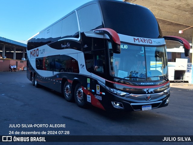 Mariotur Transporte e Turismo Ltda. 14000 na cidade de Porto Alegre, Rio Grande do Sul, Brasil, por JULIO SILVA. Número da foto: #12674294.