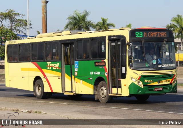 TREL - Transturismo Rei RJ 165.144 na cidade de Duque de Caxias, Rio de Janeiro, Brasil, por Luiz Petriz. Número da foto: #12671977.
