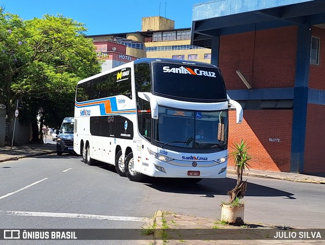 VUSC - Viação União Santa Cruz 3200 na cidade de Porto Alegre, Rio Grande do Sul, Brasil, por JULIO SILVA. Número da foto: #12674141.