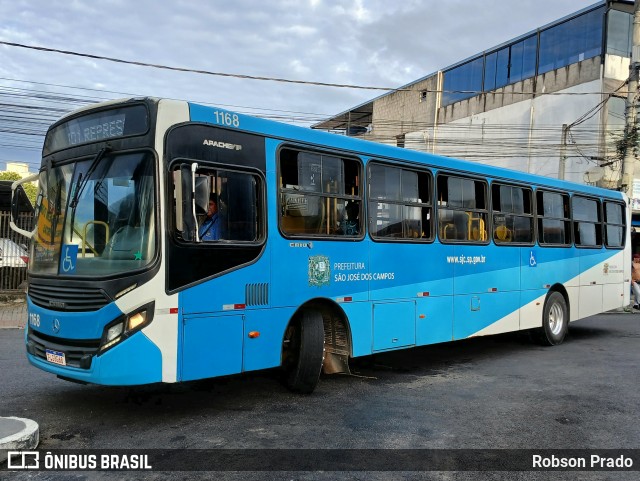 Viação Saens Peña São José dos Campos 1168 na cidade de São José dos Campos, São Paulo, Brasil, por Robson Prado. Número da foto: #12673857.