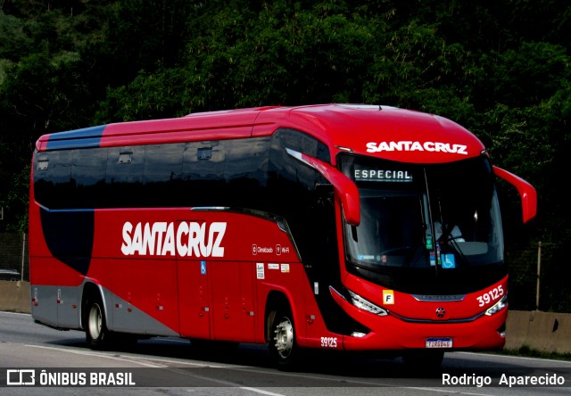 Viação Santa Cruz 39125 na cidade de Aparecida, São Paulo, Brasil, por Rodrigo  Aparecido. Número da foto: #12673530.
