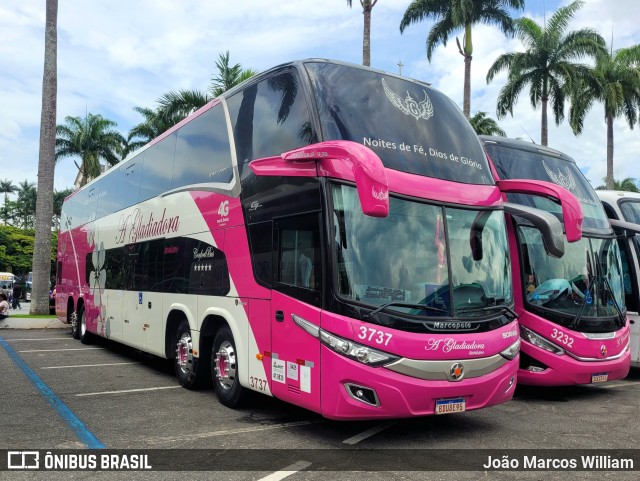 A Gladiadora Turismo 3737 na cidade de Aparecida, São Paulo, Brasil, por João Marcos William. Número da foto: #12673239.