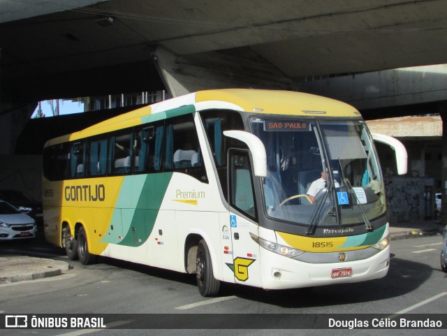 Empresa Gontijo de Transportes 18515 na cidade de Belo Horizonte, Minas Gerais, Brasil, por Douglas Célio Brandao. Número da foto: #12674432.