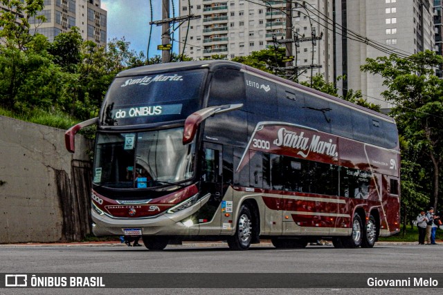 Santa Maria Fretamento e Turismo > Transportes Santa Maria(SP) 3000 na cidade de Barueri, São Paulo, Brasil, por Giovanni Melo. Número da foto: #12673169.