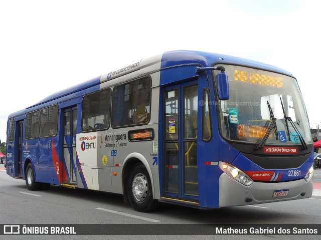 BB Transportes e Turismo 27.661 na cidade de Barueri, São Paulo, Brasil, por Matheus Gabriel dos Santos. Número da foto: #12674696.