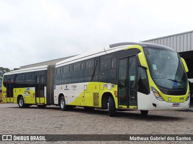 Itajaí Transportes Coletivos 2010 na cidade de Campinas, São Paulo, Brasil, por Matheus Gabriel dos Santos. Número da foto: #12677653.