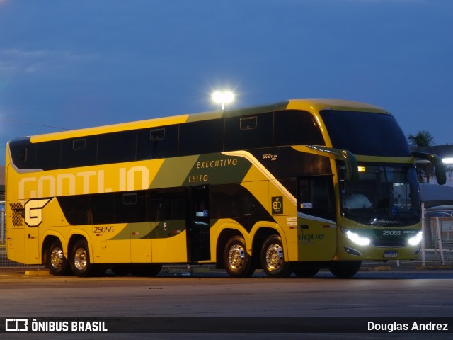 Empresa Gontijo de Transportes 25055 na cidade de Goiânia, Goiás, Brasil, por Douglas Andrez. Número da foto: #12677180.