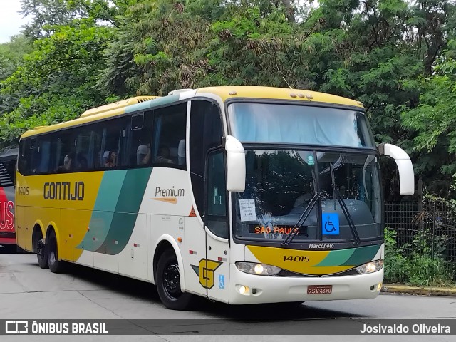 Empresa Gontijo de Transportes 14015 na cidade de São Paulo, São Paulo, Brasil, por Josivaldo Oliveira. Número da foto: #12676641.