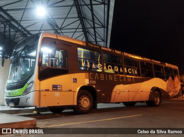 Viação Garcia 91201 na cidade de Paranavaí, Paraná, Brasil, por Celso da Silva Ramos. Número da foto: #12675122.