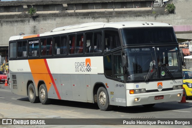 Viação Cidade do Aço RJ 174.079 na cidade de Rio de Janeiro, Rio de Janeiro, Brasil, por Paulo Henrique Pereira Borges. Número da foto: #12676795.