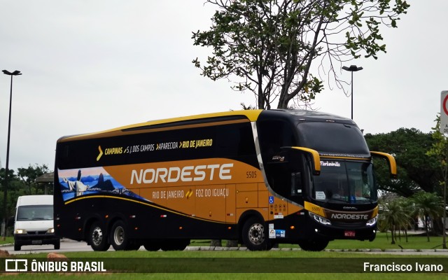 Expresso Nordeste 5505 na cidade de Florianópolis, Santa Catarina, Brasil, por Francisco Ivano. Número da foto: #12675275.
