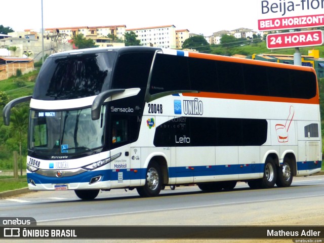 Expresso União 20048 na cidade de Belo Horizonte, Minas Gerais, Brasil, por Matheus Adler. Número da foto: #12676823.