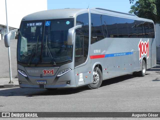 Auto Viação 1001 RJ 108.165 na cidade de Rio de Janeiro, Rio de Janeiro, Brasil, por Augusto César. Número da foto: #12675347.