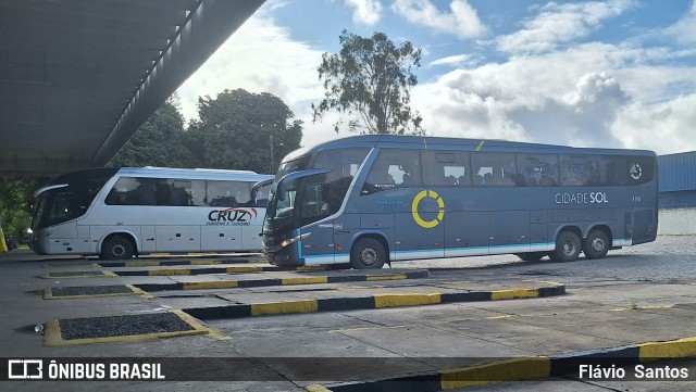 Viação Cidade Sol 8150 na cidade de Cruz das Almas, Bahia, Brasil, por Flávio  Santos. Número da foto: #12675037.
