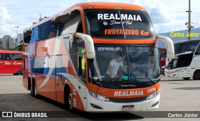 RealMaia Turismo e Cargas 2210 na cidade de Goiânia, Goiás, Brasil, por Carlos Júnior. Número da foto: #12675590.