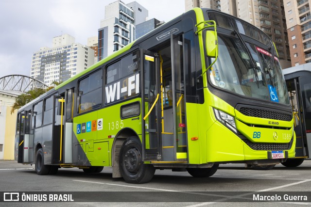BB Transportes e Turismo 1385 na cidade de Barueri, São Paulo, Brasil, por Marcelo Guerra. Número da foto: #12675112.