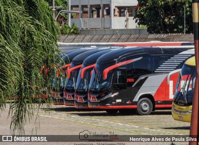 Lirabus 21059 na cidade de Campinas, São Paulo, Brasil, por Henrique Alves de Paula Silva. Número da foto: #12675780.