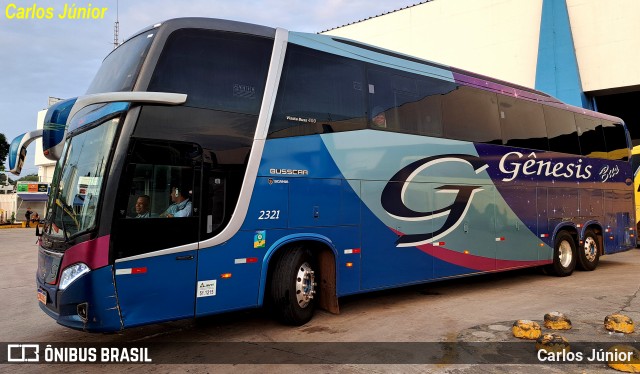 LP Gênesis Bus 2321 na cidade de Goiânia, Goiás, Brasil, por Carlos Júnior. Número da foto: #12676412.
