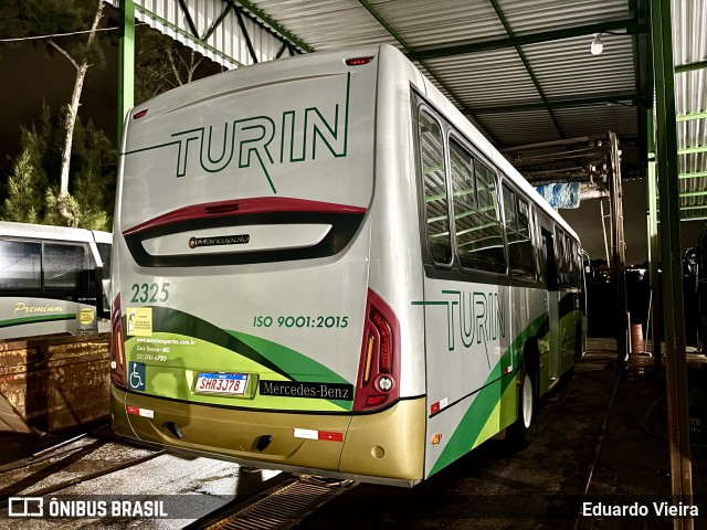 Turin Transportes 2325 na cidade de Ouro Branco, Minas Gerais, Brasil, por Eduardo Vieira. Número da foto: #12675322.