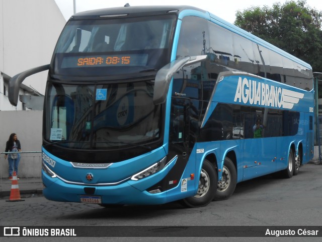 Viação Águia Branca 50800 na cidade de Rio de Janeiro, Rio de Janeiro, Brasil, por Augusto César. Número da foto: #12677396.