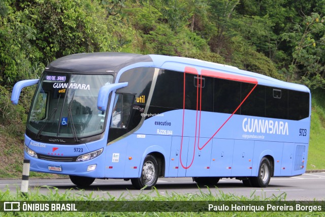 UTIL - União Transporte Interestadual de Luxo 9723 na cidade de Piraí, Rio de Janeiro, Brasil, por Paulo Henrique Pereira Borges. Número da foto: #12676926.