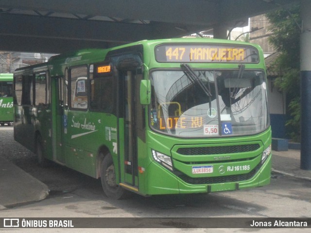 Transportes Santo Antônio RJ 161.185 na cidade de Duque de Caxias, Rio de Janeiro, Brasil, por Jonas Alcantara. Número da foto: #12675106.