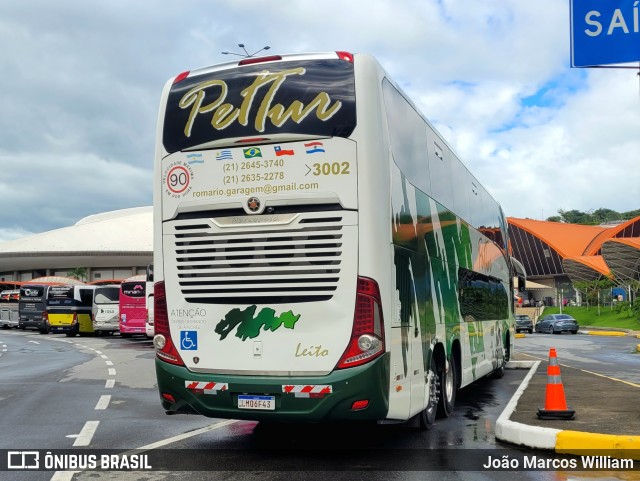 Pet Tur - Rms Transporte e Turismo 3002 na cidade de Aparecida, São Paulo, Brasil, por João Marcos William. Número da foto: #12675494.