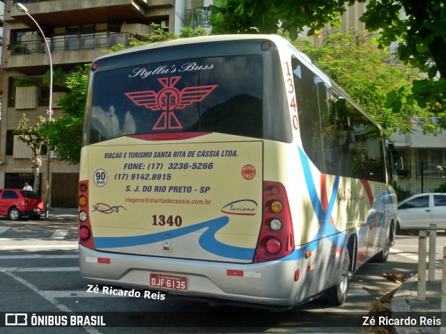 Viação Santa Rita de Cássia 1340 na cidade de Rio de Janeiro, Rio de Janeiro, Brasil, por Zé Ricardo Reis. Número da foto: #12676029.