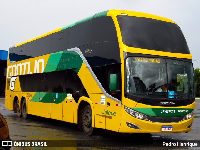 Empresa Gontijo de Transportes 23150 na cidade de Nova Serrana, Minas Gerais, Brasil, por Pedro Henrique. Número da foto: #12676408.