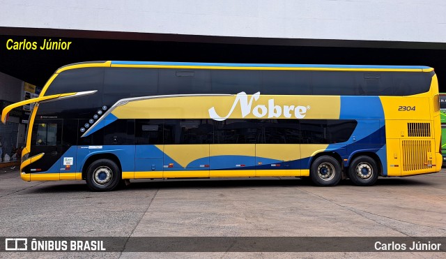 Nobre Turismo 2304 na cidade de Goiânia, Goiás, Brasil, por Carlos Júnior. Número da foto: #12675462.