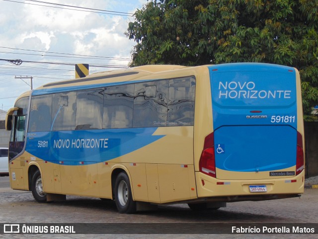 Viação Novo Horizonte 591811 na cidade de Vitória da Conquista, Bahia, Brasil, por Fabrício Portella Matos. Número da foto: #12676069.