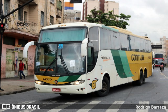Empresa Gontijo de Transportes 14370 na cidade de Belo Horizonte, Minas Gerais, Brasil, por Rodrigo Barraza. Número da foto: #12676405.