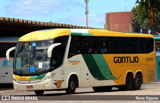 Empresa Gontijo de Transportes 21375 na cidade de Vitória da Conquista, Bahia, Brasil, por Rava Ogawa. Número da foto: #12675567.
