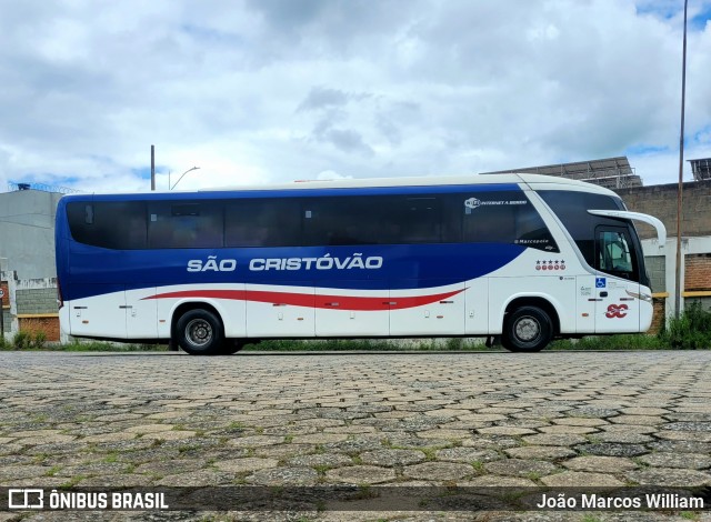 Viação São Cristóvão 2700 na cidade de Divinópolis, Minas Gerais, Brasil, por João Marcos William. Número da foto: #12675533.