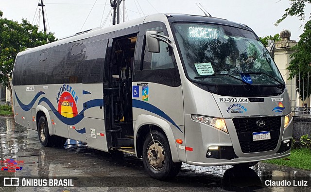 Andretur Soluções em Transporte RJ-803.004 na cidade de Rio de Janeiro, Rio de Janeiro, Brasil, por Claudio Luiz. Número da foto: #12677336.