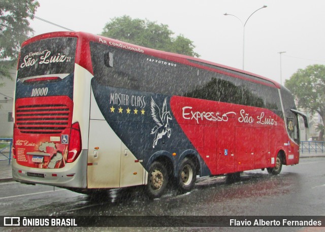 Expresso São Luiz 10000 na cidade de Sorocaba, São Paulo, Brasil, por Flavio Alberto Fernandes. Número da foto: #12675554.