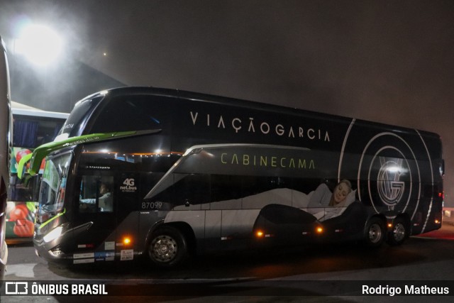 Viação Garcia 87099 na cidade de Imbaú, Paraná, Brasil, por Rodrigo Matheus. Número da foto: #12677553.