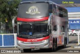 Expresso São Luiz 9070 na cidade de Goiânia, Goiás, Brasil, por Carlos Júnior. Número da foto: #12675705.