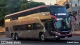 Transportes Única Petrópolis RJ 163.008 na cidade de Rio de Janeiro, Rio de Janeiro, Brasil, por Gabriel Sousa. Número da foto: #12675876.
