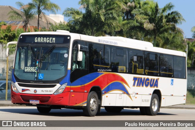 Transportadora Tinguá RJ 156.061 na cidade de Rio de Janeiro, Rio de Janeiro, Brasil, por Paulo Henrique Pereira Borges. Número da foto: #12680348.