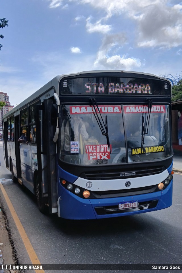 ViaBus Transportes CT-97702 na cidade de Belém, Pará, Brasil, por Samara Goes. Número da foto: #12679901.