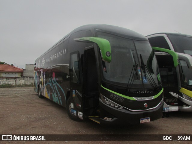 Viação Garcia 82239 na cidade de Curitiba, Paraná, Brasil, por GDC __39AM. Número da foto: #12680845.