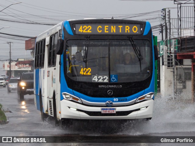 Viação São Pedro 0325011 na cidade de Manaus, Amazonas, Brasil, por Gilmar Porfírio. Número da foto: #12678955.