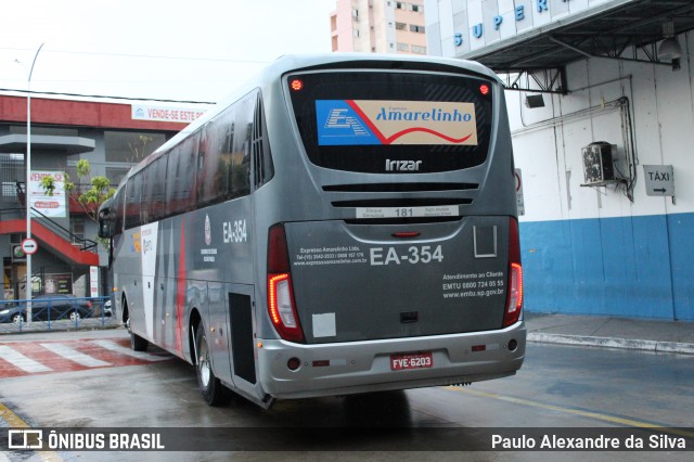 Expresso Amarelinho EA-354 na cidade de Sorocaba, São Paulo, Brasil, por Paulo Alexandre da Silva. Número da foto: #12679603.