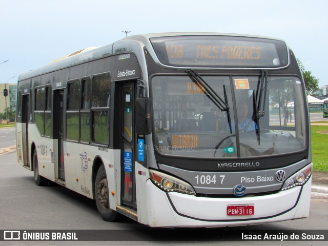 TCB - Sociedade de Transportes Coletivos de Brasília 1084 7 na cidade de Brasília, Distrito Federal, Brasil, por Isaac Araújo de Souza. Número da foto: #12678663.