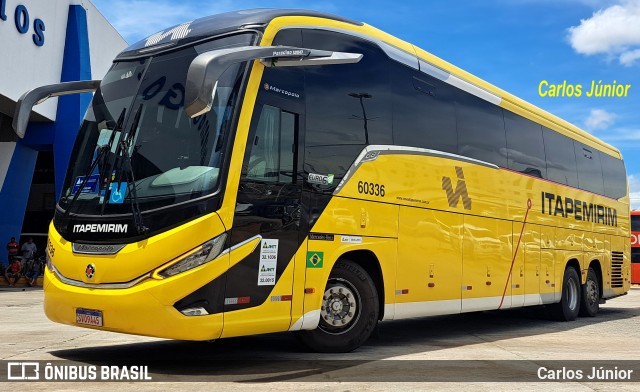 Viação Nova Itapemirim 60336 na cidade de Goiânia, Goiás, Brasil, por Carlos Júnior. Número da foto: #12679476.