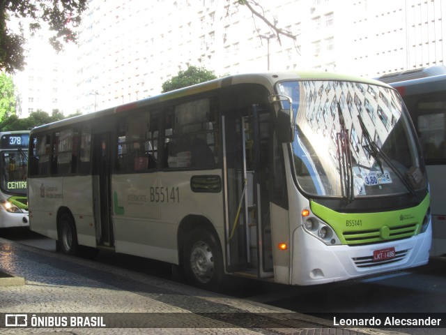 Transporte Estrela Azul B55141 na cidade de Rio de Janeiro, Rio de Janeiro, Brasil, por Leonardo Alecsander. Número da foto: #12679515.